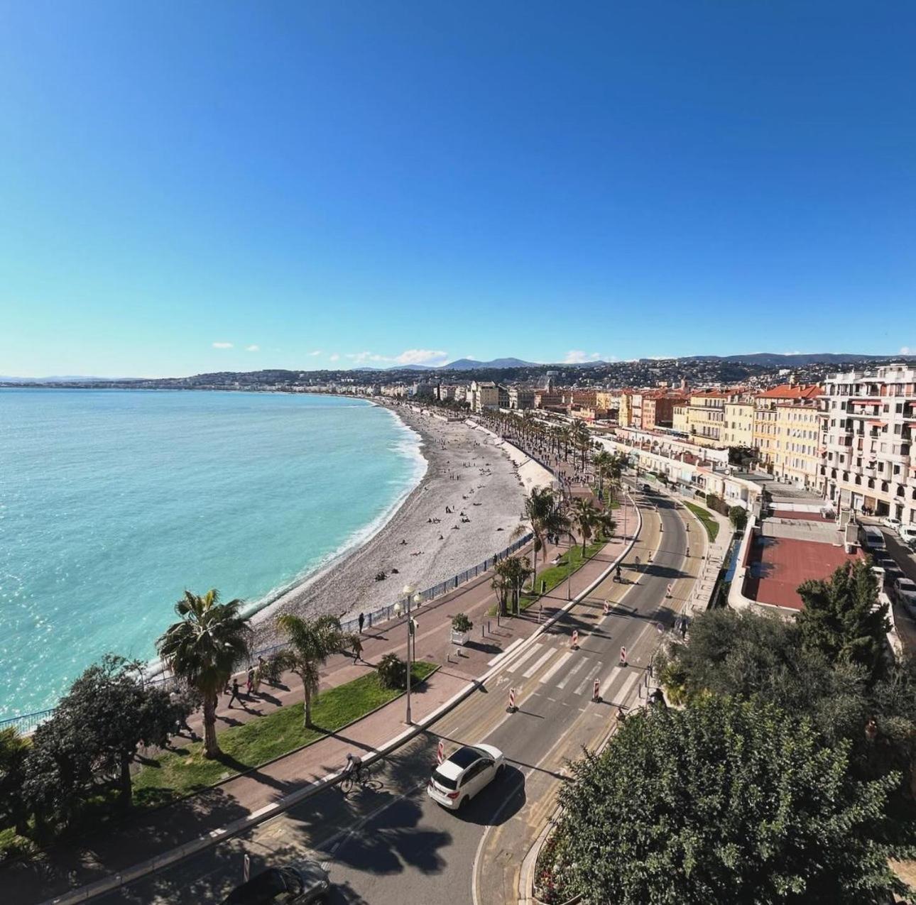 Cosy 2 P,A Deux Pas De La Plage, Calme-Parking Nizza Exterior foto